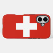 Schweiz Case-Mate iPhone Hülle (Rückseite (Horizontal))