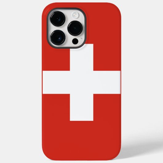 Schweiz Case-Mate iPhone Hülle (Rückseite)