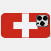 Schweiz Case-Mate iPhone Hülle (Rückseite (Horizontal))
