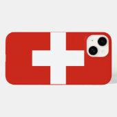 Schweiz Case-Mate iPhone Hülle (Rückseite (Horizontal))