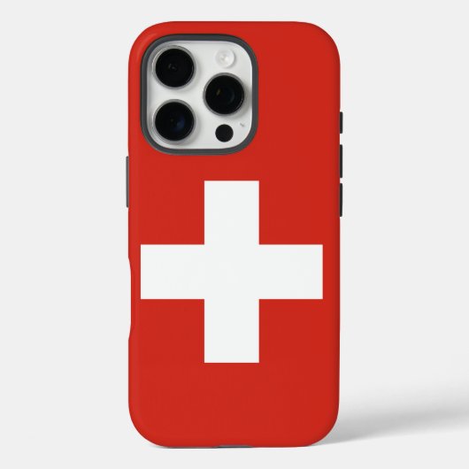 Schweiz Case-Mate iPhone Hülle (Rückseite)