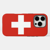 Schweiz Case-Mate iPhone Hülle (Rückseite (Horizontal))