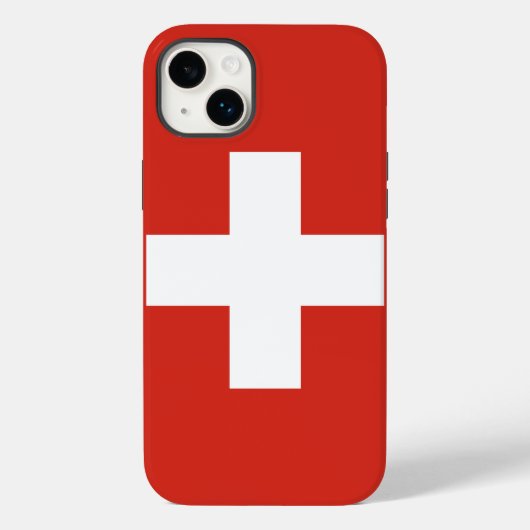 Schweiz Case-Mate iPhone Hülle (Rückseite)