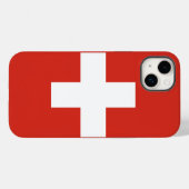 Schweiz Case-Mate iPhone Hülle (Rückseite (Horizontal))