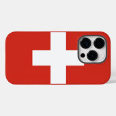 Schweiz Case-Mate iPhone Hülle (Rückseite (Horizontal))