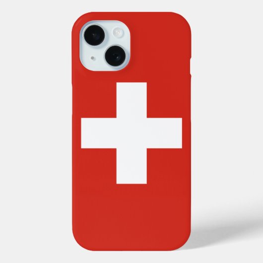 Schweiz Case-Mate iPhone Hülle (Rückseite)