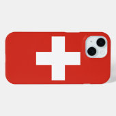 Schweiz Case-Mate iPhone Hülle (Rückseite (Horizontal))