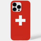 Schweiz Case-Mate iPhone Hülle (Rückseite)