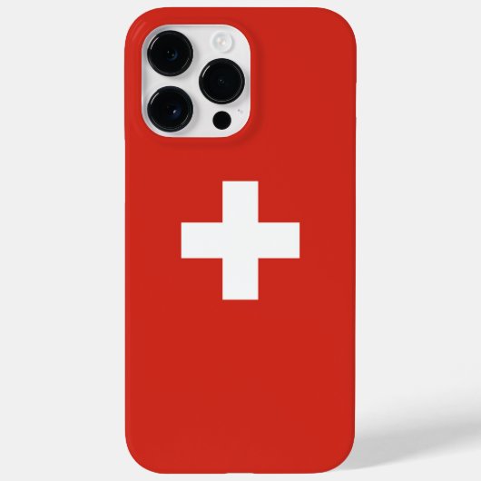 Schweiz Case-Mate iPhone Hülle (Rückseite)