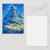 Schweiz Das Matterhorn Begleitkarte (Vorne/Hinten)