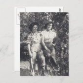 SCHWEIZ DER RODEOPOSTKARTE/EINLADUNG POSTKARTE (Vorne/Hinten)