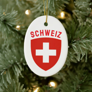 Schweiz (Deutsche Schweiz) Keramik Ornament