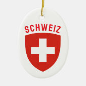 Schweiz (Deutsche Schweiz) Keramik Ornament (Vorne)