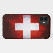 Schweiz; Die Schweiz-Flagge Case-Mate iPhone Hülle (Rückseite (Horizontal))