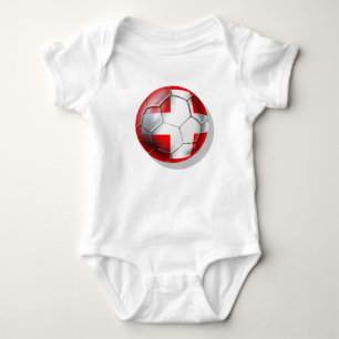 Schweiz die Schweiz Fußball lockert Geschenke auf Baby Strampler