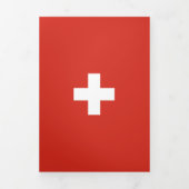Schweiz Dreifach Gefaltete Karte (Cover)