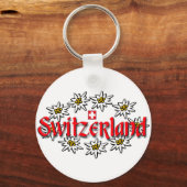 Schweiz Edelweiss-Schlüsselanhänger Schlüsselanhänger (Vorderseite)