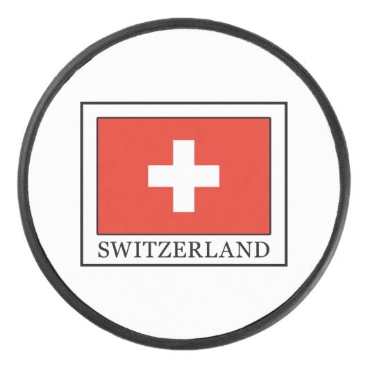 Schweiz Eishockey Puck (Vorderseite)