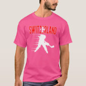 Schweiz Eishockey Swiss Hockey Team Support T-Shirt (Vorderseite)