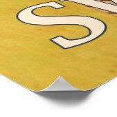 Schweiz, Elektrozug, Eisenbahn Poster (Ecke)