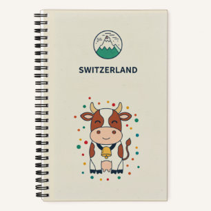 Schweiz Erbes- und Alpen-Reise-Fotoarchiv Notizblock