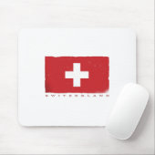 SCHWEIZ-Fahne für Schweizer Lover Mousepad (Mit Mouse)