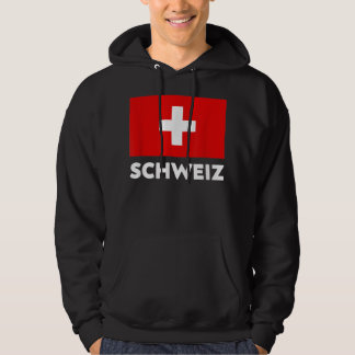 Schweiz Fahne Schweiz Suisse Swiss White Red Hoodie