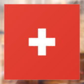 Schweiz Fensteraufkleber (Blatt 2)