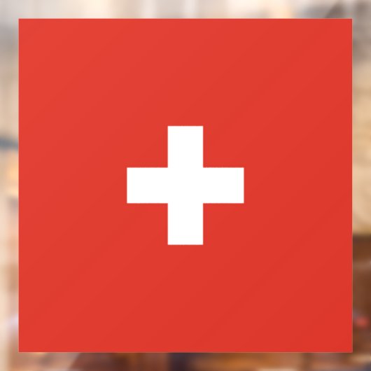 Schweiz Fensteraufkleber (Blatt 2)