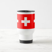 Schweiz Flag Schweiz Schweiz Schweiz Reisebecher (Mittel)