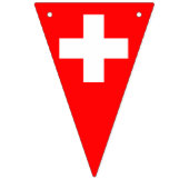 Schweiz Flag Schweiz Schweiz Schweiz Wimpelkette (Zweite Fahne)