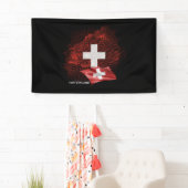 Schweiz Flagge Banner (Insitu)