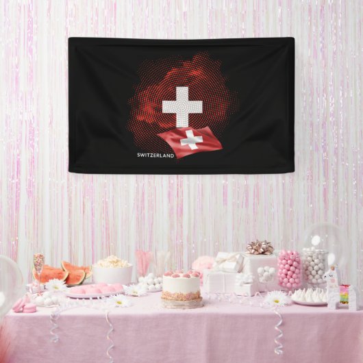 Schweiz Flagge Banner (Party)