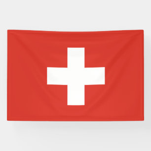 Schweiz Flagge Banner