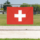Schweiz Flagge Banner (Insitu)