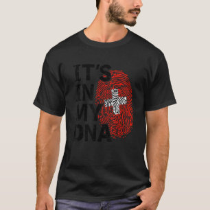 Schweiz Flagge Es Ist In Meiner Dna Schweizer Wurz T-Shirt