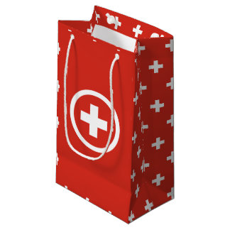 Schweiz Flagge Geschenktasche Kleine Geschenktüte