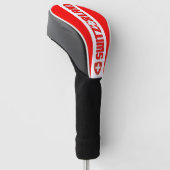 Schweiz Flagge Gorgetic Patriotic Golf Headcover (angewinkelt)