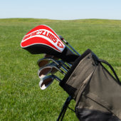 Schweiz Flagge Gorgetic Patriotic Golf Headcover (In SItu)