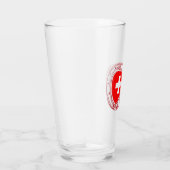 Schweiz Flagge Klettersteig Carabiner Glas (Rechts)