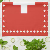 Schweiz Flagge Küchentücher (Gefaltet)