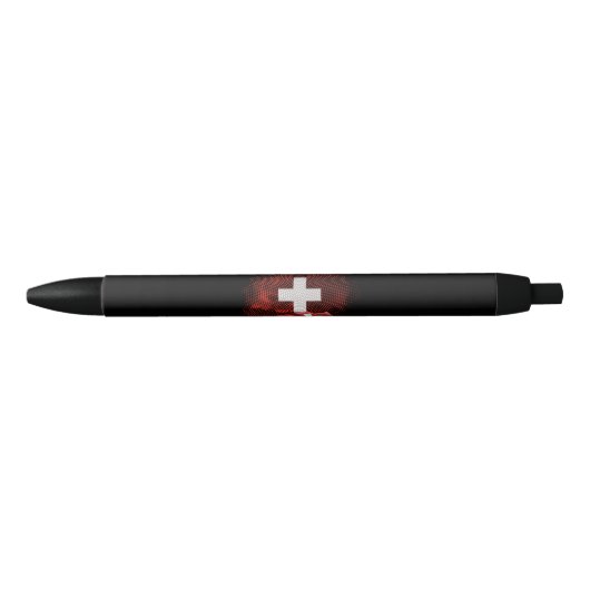 Schweiz Flagge Kugelschreiber (Vorderseite)