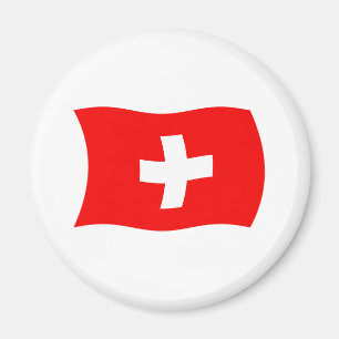 Schweiz Flagge Magnet
