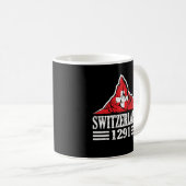 Schweiz Flagge Matterhorn Seit 1291 Kaffeetasse (VorderseiteRechts)