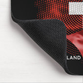 Schweiz Flagge Mousepad (Ecke)