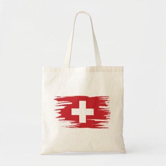Schweiz Flagge Pinakothek Züst Tragetasche (Vorne)