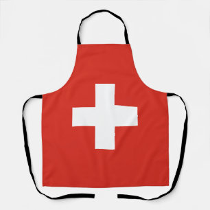 Schweiz Flagge Schürze