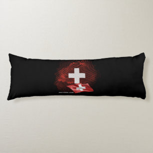 Schweiz Flagge Seitenschläferkissen