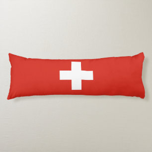 Schweiz Flagge Seitenschläferkissen