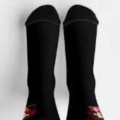 Schweiz Flagge Socken (Oben)